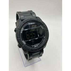 Armitron Men’s All Sport Black Rasin Digital Quartz Watch 40/8253 New Batt